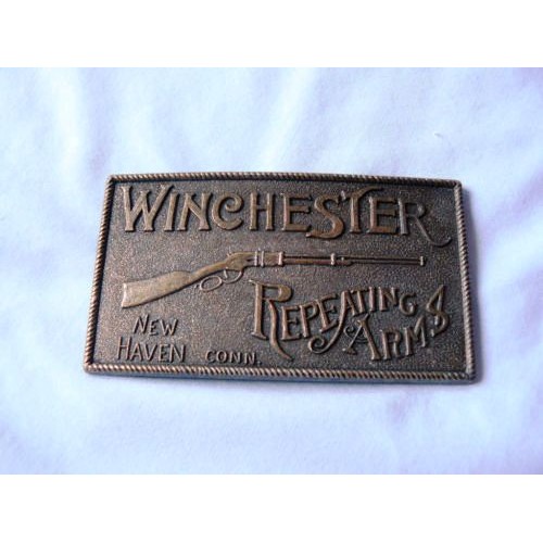 winchester repeating arms belt buckle