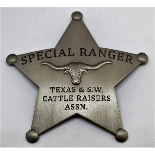 Texas Rangers Badge Fridge Magnet