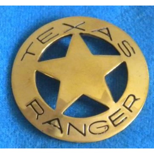 Texas Ranger Gold Badge.